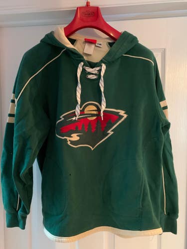 Minnesota Wild Reebok Hoodie