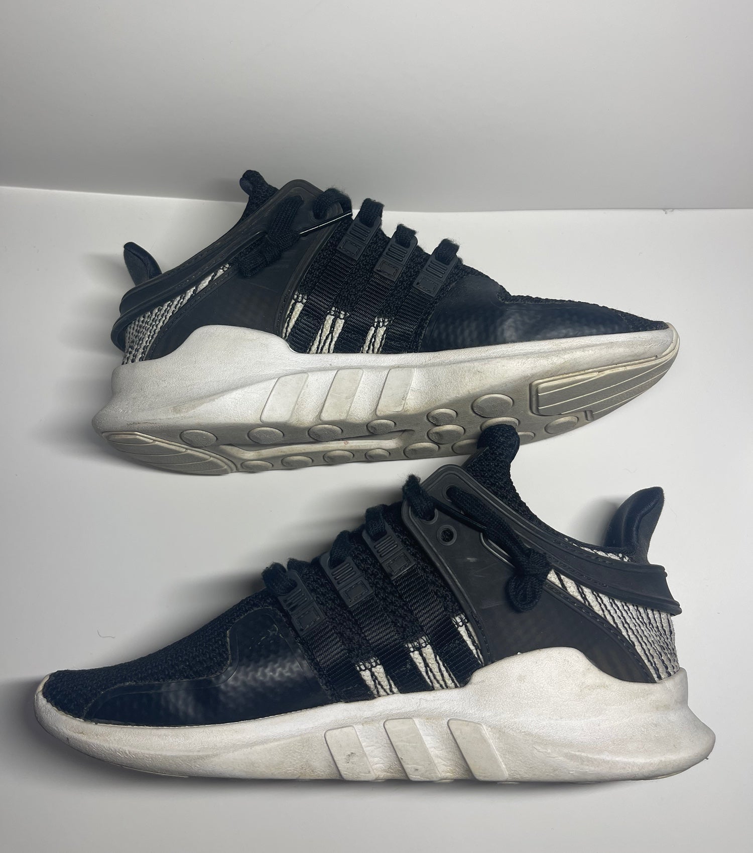 Size 6. Black Adidas EQT support ADV 91/16 SidelineSwap
