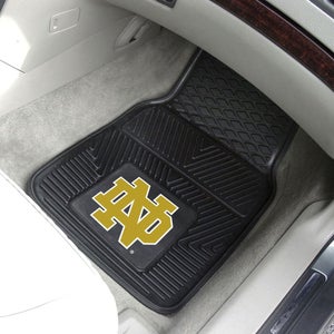 NCAA Notre Dame Fighting Irish ND Logo Auto Truck Front Floor Mats by Fanmats