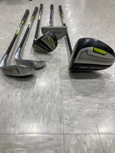 Used Junior Top Flite Lefty Clubs (Set of 5)
