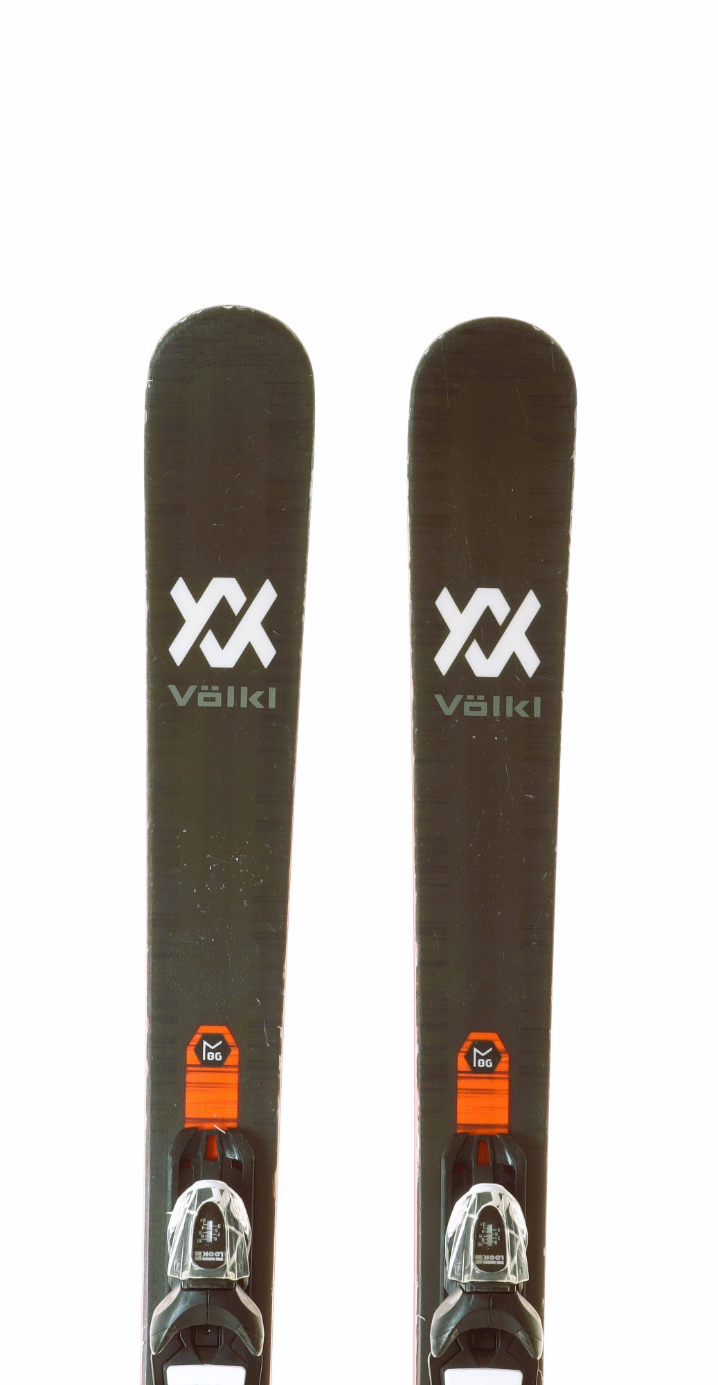 Used 2019 Volkl Mantra Jr Ski with Look Xpress 7 Jr bindings, Size 158 (Option 230138)