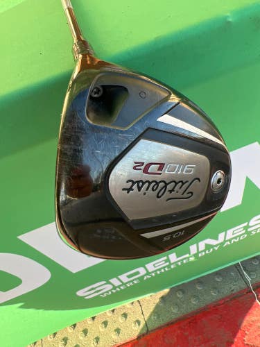 Used Men's Titleist 910D2 Right Driver 10.5