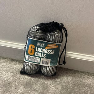 Used Nike 6 Pack Lacrosse Ball