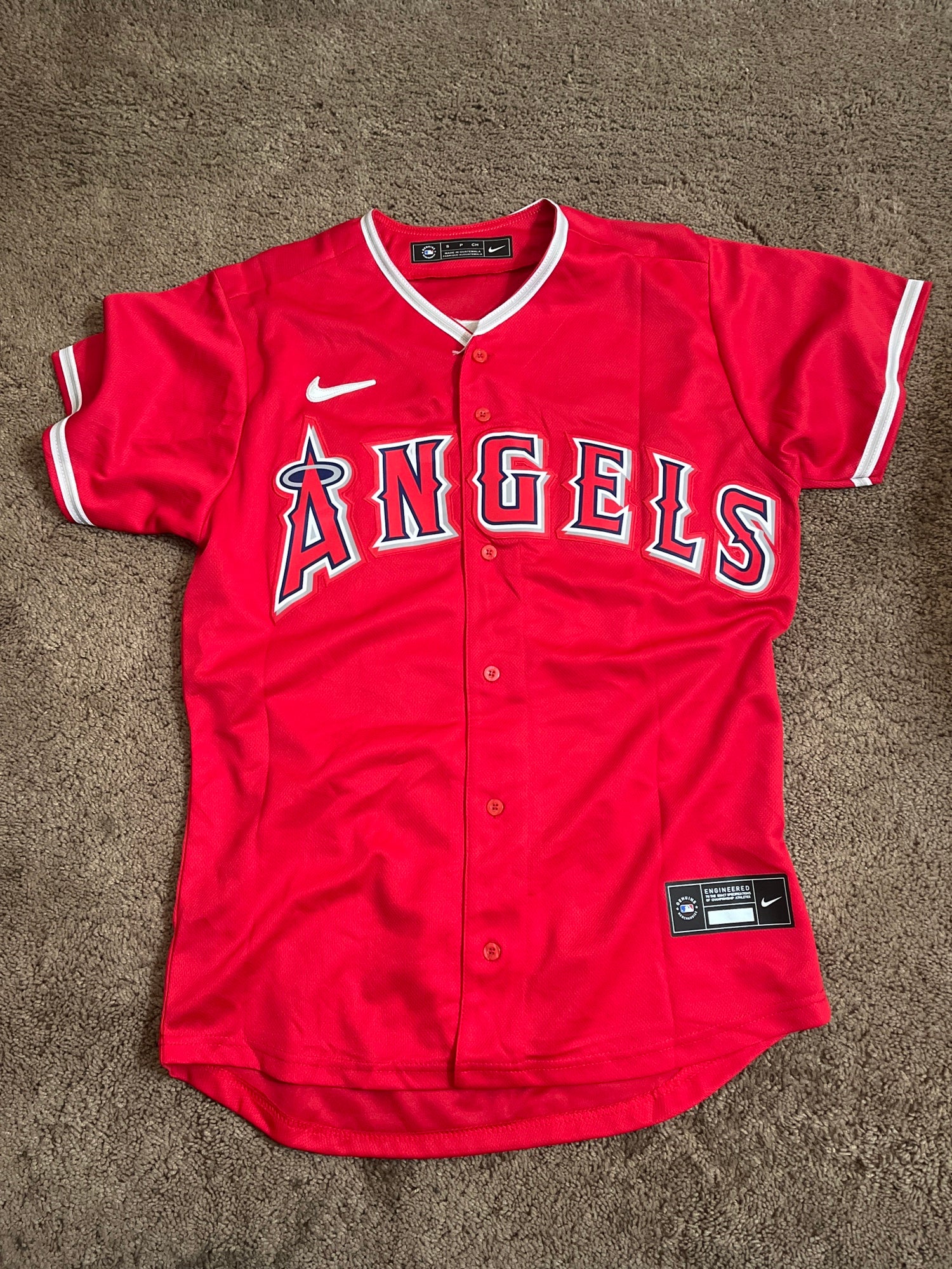 Nike Mlb Shirts, Shohei Ohtani Jersey, Color: Red/White