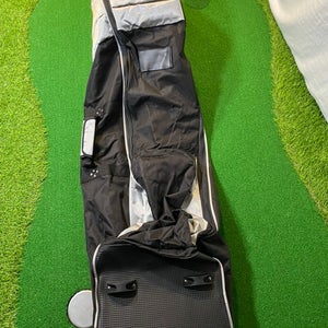 Golf Travel Rolling Case Fits Full Set With Bag