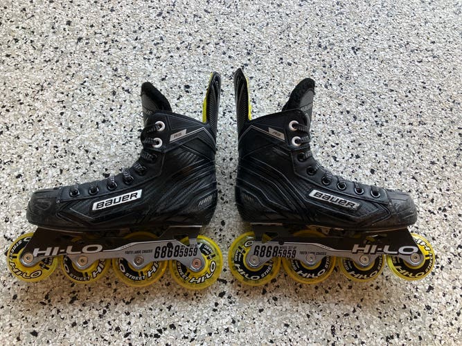 Used Bauer Regular Width Size 4.0 RS Inline Skates