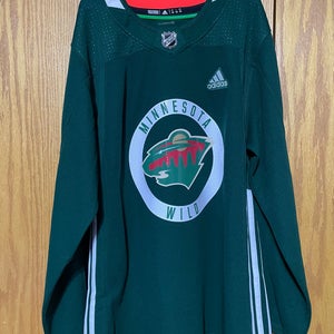 Pre owned Minnesota Wild authentic practice jersey size 52 never been used