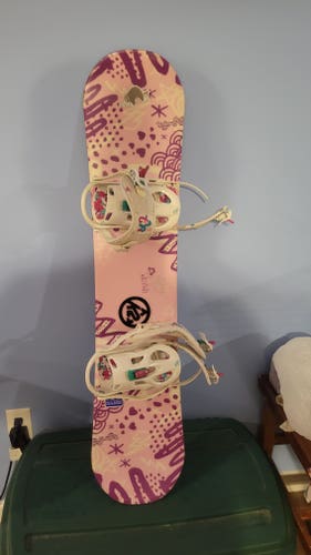 Used Kid's K2 Kandi Snowboard With Bindings