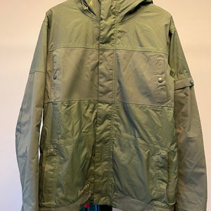 Green Used Large Burton Dryride Jacket