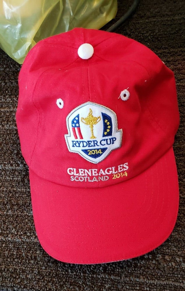 Casquette Ryder Cup 2014 Ahead – Homme Bleu, Gleneagles – Très Bon état
