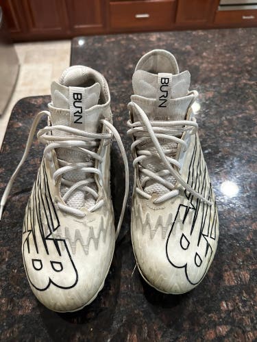 White Men's Size 11 (Women's 12) Mid Top Burn X3