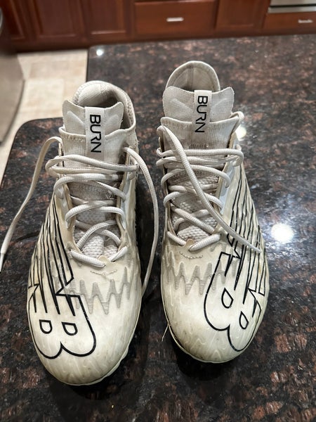 White Men's Size 11 (Women's 12) Mid Top Burn X3