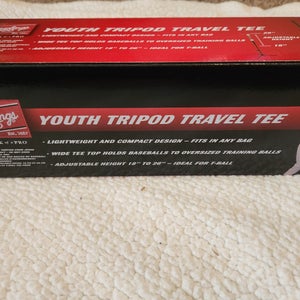 New Rawlings YOUTH TRIPOD TRAVEL TEE Adjustable Height 18"-26"