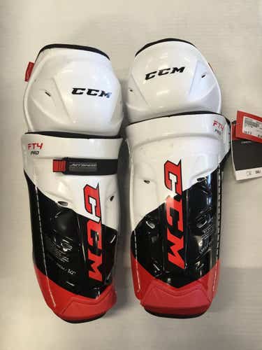 Used Ccm Ft4 Pro 14" Hockey Shin Guards