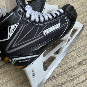 Bauer Supreme S170 Regular Size 6.5 Hockey Goalie Skates