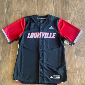Adidas Louisville Baseball Jersey Red Cardinals Jackson 17 Mens L