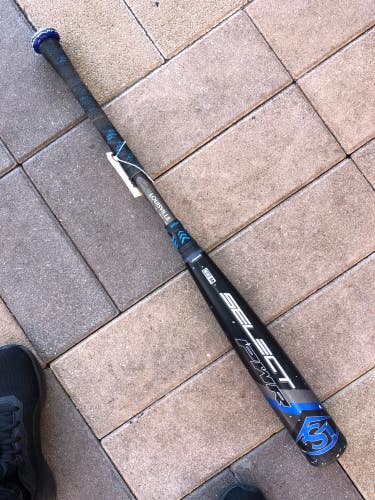 Used BBCOR Certified Louisville Slugger Select power Hybrid Bat -3 28OZ 31"