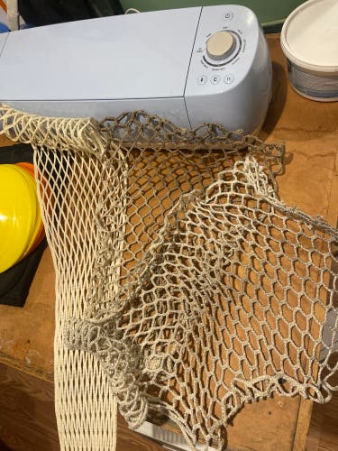 Used Lacrosse Goalie Mesh 3 pack