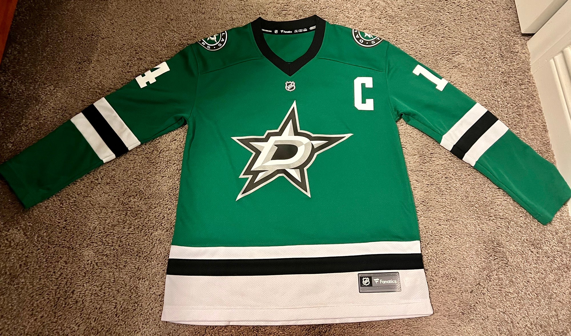 Vintage Dallas Stars Pro Player NHL Hockey Jersey Size Youth S/M Signed  Whitney | SidelineSwap