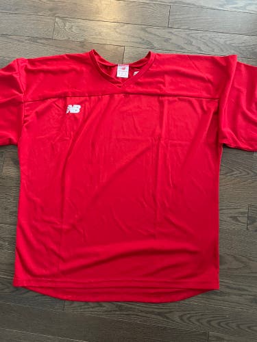Red New Men's New Balance Jersey