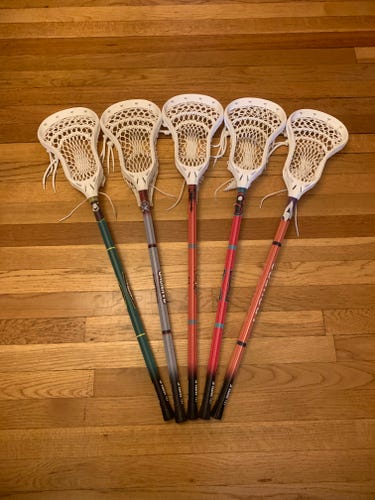 5 New Wolf MINI PLL Lacrosse Stick s Premier Lacrosse League Cannons Chaos Archers INDIVIDUALS 80ea