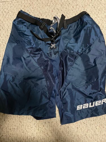 Bauer Nexus Ice Hockey Pant Shell - Navy Blue, Large