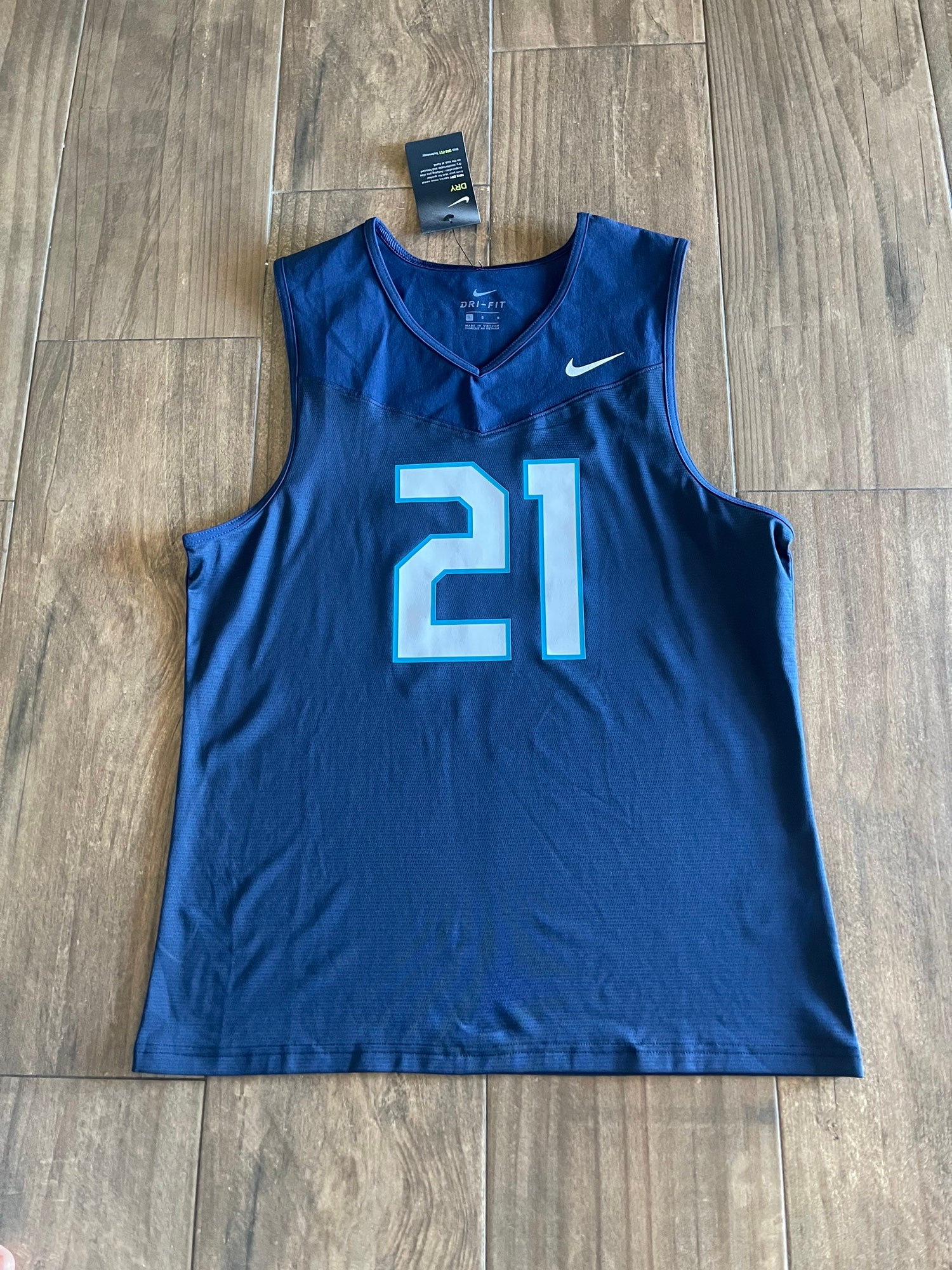 Nike+Digital+Vapor+Pro+USA+Military+Camo+Tigers+Football+Jersey+Men%27s+L+Cu9122  for sale online