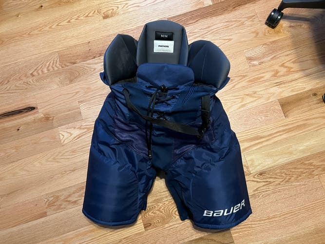 Senior EUC Used Medium Bauer Nexus Custom Pro Hockey Pants Pro Stock Florida Panthers