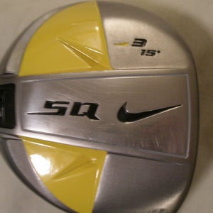 Nike SasQuatch 2 3 wood 15* (Steel, Stiff) 3w Fairway SQ Golf Club
