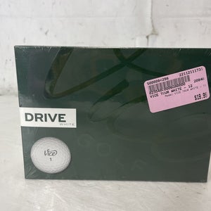 New Vice Drive White - 12 Golf Balls