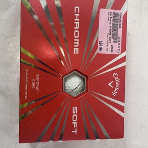 New Callaway Chrome Soft Golf Balls - 3