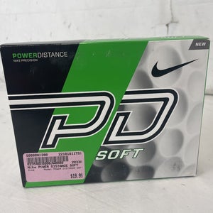 New Nike Power Distance Pd Soft Golf Balls - 12