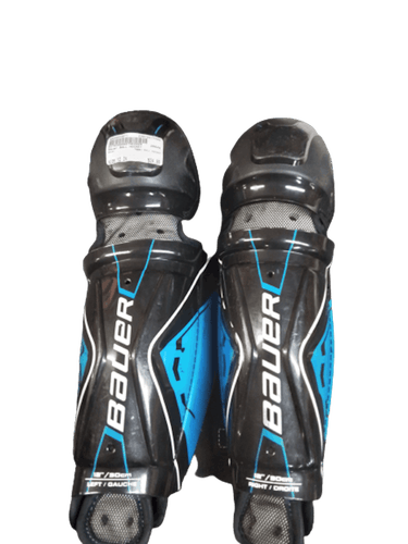 Used Bauer Ball Hockey 12" Hockey Shin Guards