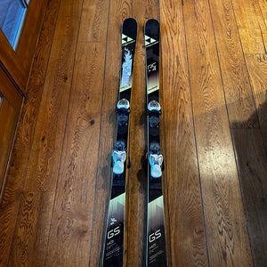 Used 145 cm RC4 World Cup GS Skis W Marker 7.0 Bindings