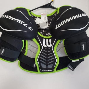 Used Winnwell Amp 500 Sm Hockey Shoulder Pads