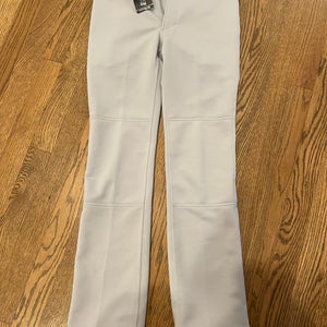 Gray New Large Mizuno Game Pants