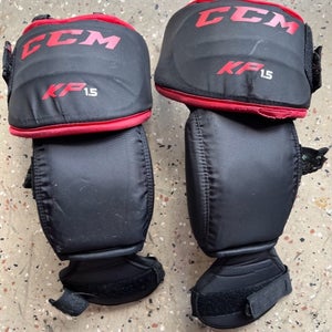 Used CCM KP 1.5 Goalie Knee/Thigh Guards