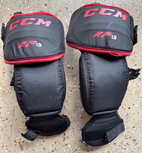 Used Senior CCM KP 1.5 Goalie Knee/Thigh Guards