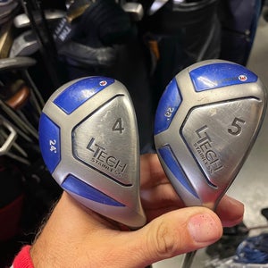 Maktby Ltech 2 Pc Hybrid wood 4 and 5 Set In Right Handed  Graphite shaft in firm Flex