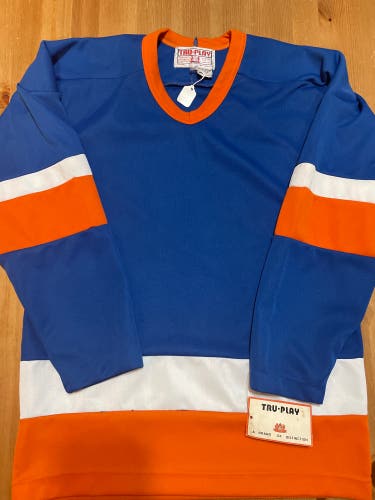 Tru -NY Islanders none Logo small hockey Jersey