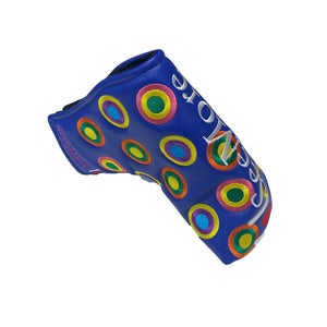 NEW SeeMore Groovy Blue Magnetic Blade Putter Headcover