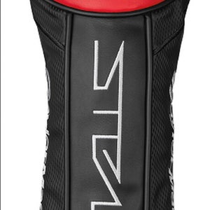 NEW TaylorMade Golf Stealth Black/Red Driver Headcover