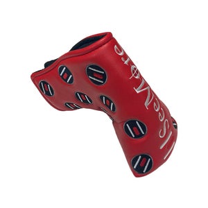 NEW SeeMore Red With Floating RST Magnetic Blade Putter Headcover