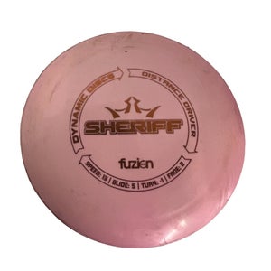 Used Dynamic Discs Fuzion Sheriff Disc Golf Drivers