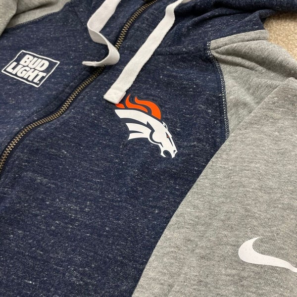 Denver Broncos Nike Sideline Hoodie - Navy - Youth