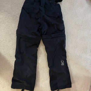 Black Used Medium Women's Spyder pants/shorts