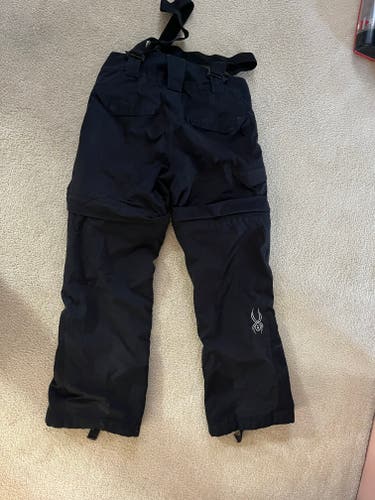 Black Used Medium Women's Spyder pants/shorts