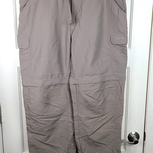 Red Head Brand Co Pants Convertible Cargo Outdoor Hiking Tan Mens 42x30 W/Belt