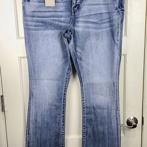 BKE Gabby Jeans Women Size 36 XL Curvy Fit High Rise Bootcut Stretch NWT
