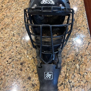 Adidas Catcher's Mask With Neck Guard